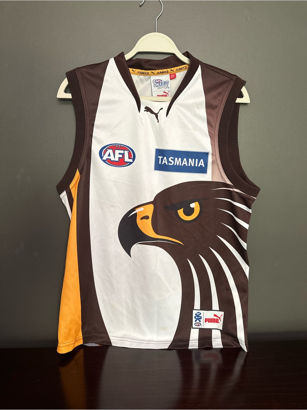 AFL Hawthorn Hawks Jersey - size XL